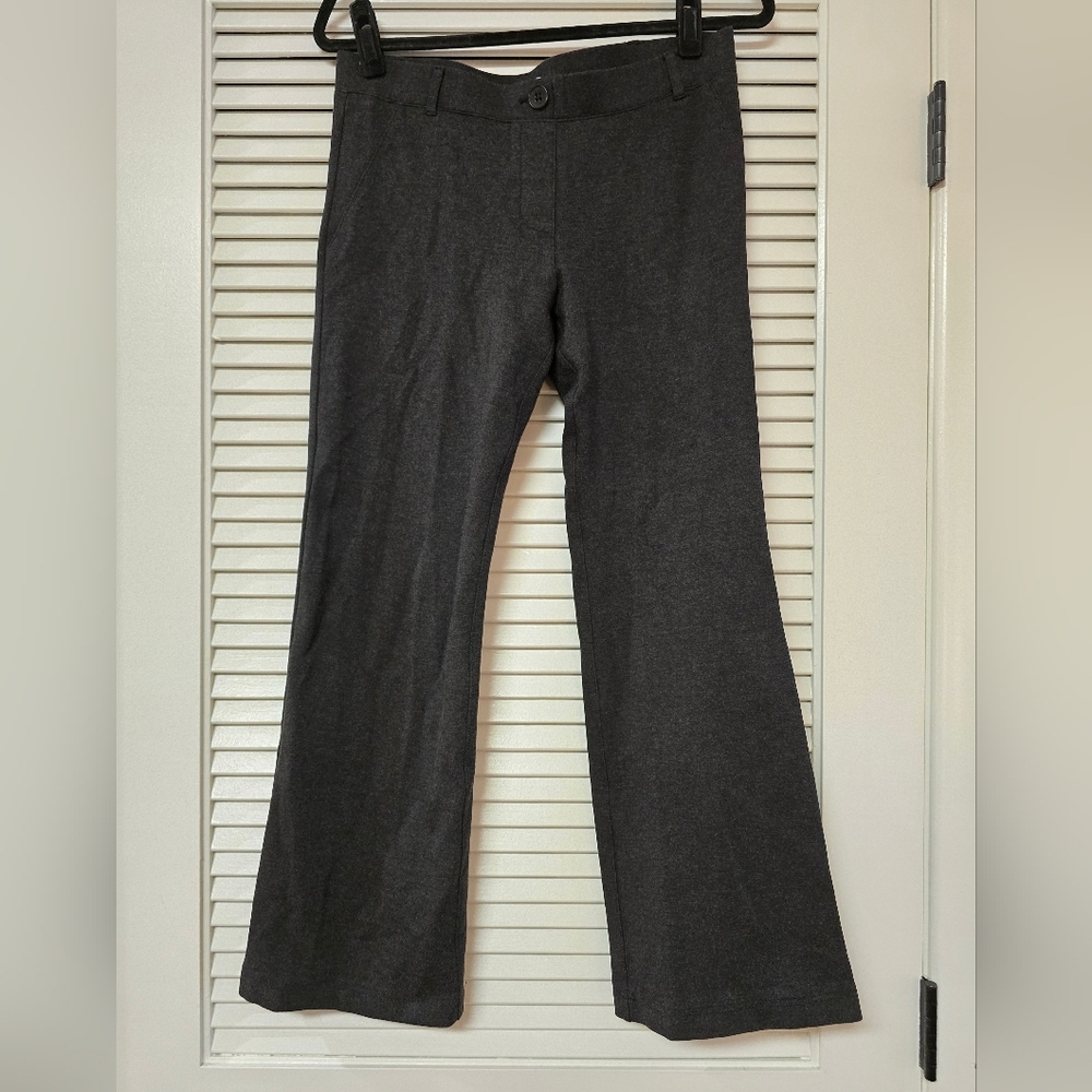 Betabrand - Grey Classic Stretch Business Casual Office Pants